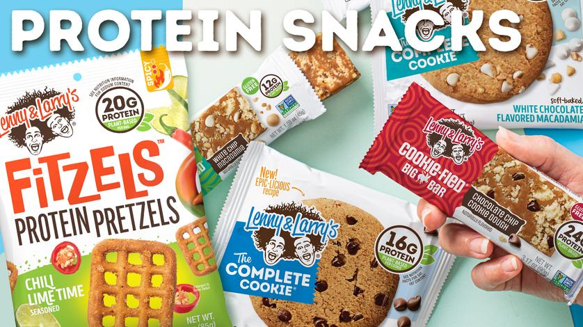 Lenny and Larry's wholesale protein cookies for fitness retailers