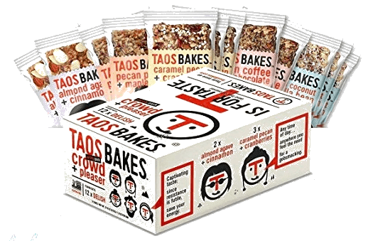 TAOS Bakes wholesale whole food energy bars for gyms